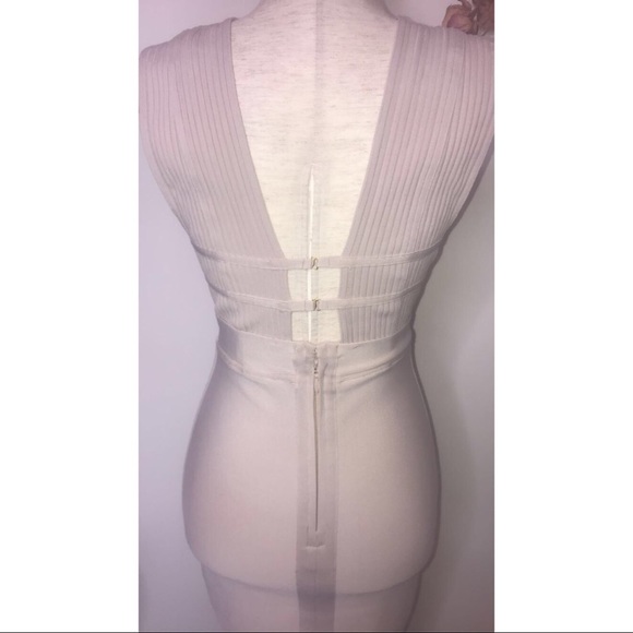 SOLD!!! Herve Léger x Max Azria sz Small bandage bodycon dress - Picture 6 of 11